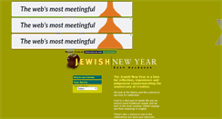 Desktop Screenshot of jewish.new-year.co.uk